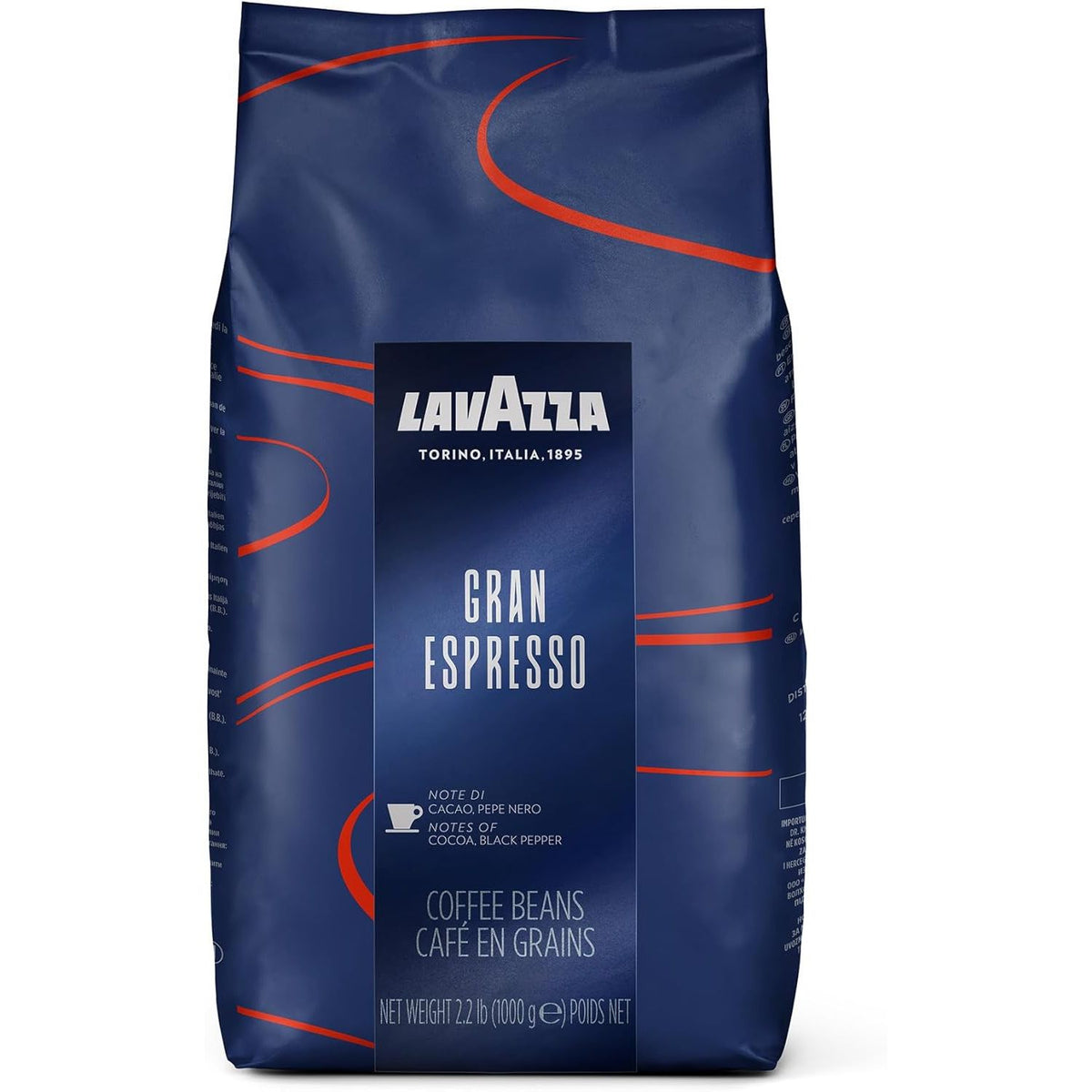 Lavazza Gran Espresso Whole Bean Coffee  (1kg)